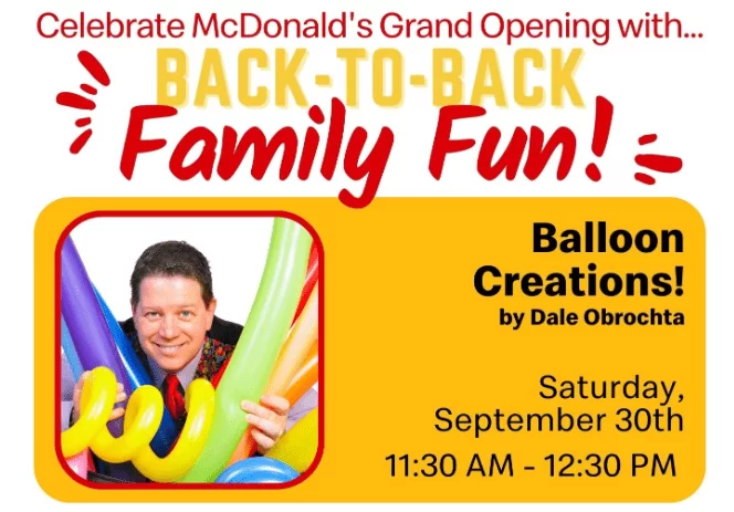 McDonalds Manhatten Grand Opening